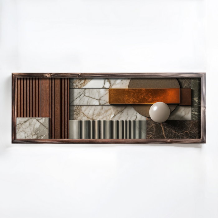 Wallity Pintura Decorativa Multicolor EMR013